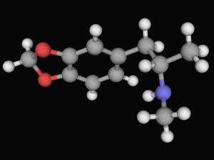 Molecular model of MDMA