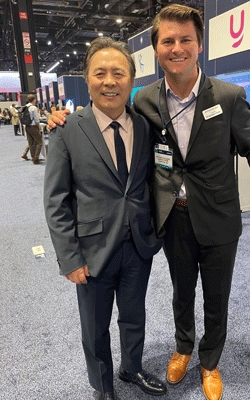 Dr. Wang (MD Anderson) and Matt Williams (Charles River)