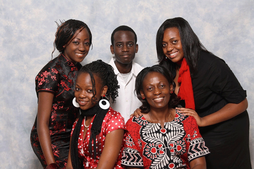 Ojiambo Family -- story about surviving sickle cell disease