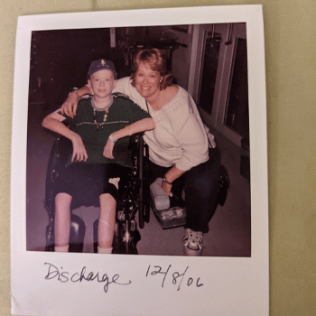 Ted Baker, cancer survivor and research tech at Charles River