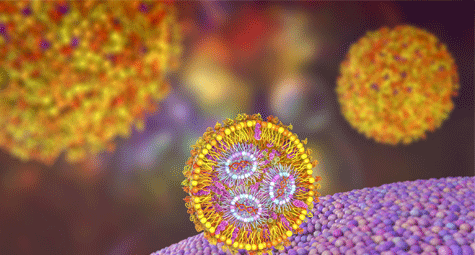 mRNA LNP particle used in vaccines