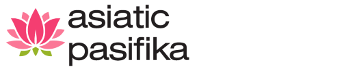 Logo for the Asiatic Pasifika ERG shows a pink lotus flower with the words Asiatic Pasifika stacked.