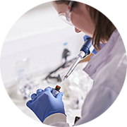Scientist in the lab