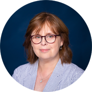 Headshot of Julie Frearson.