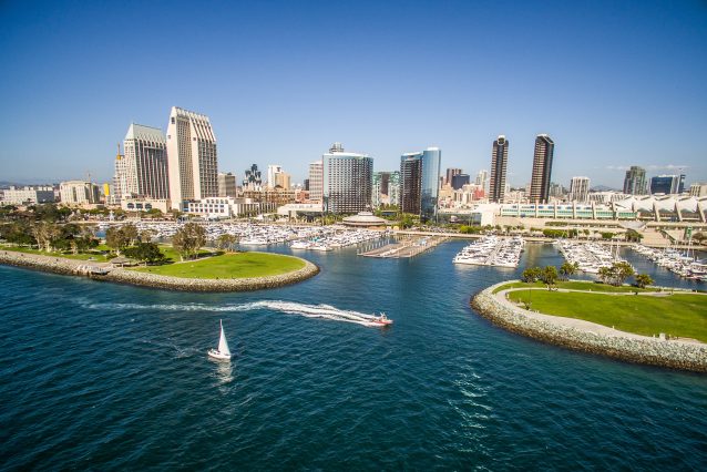 san diego skyline by day