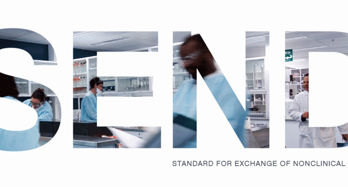Logo for SEND nonclinical data exchange