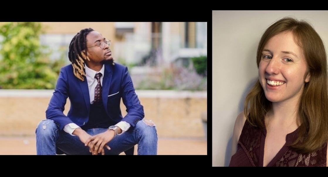 Biologists Alan Mukuvare and Elaine Duncan