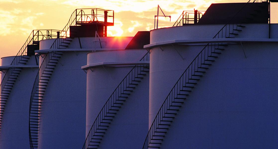 Chemical storage tanks