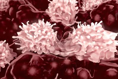 Stem cells being reprogrammed into different kinds of cells for medical research